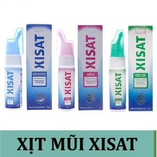 Dung dịch Nước Biển Sâu Sạch Thông Mũi Xisat 75ml