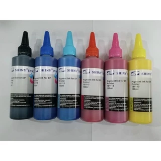 Mực in epson - Mực dầu Pigment UV  100ml dùng cho máy in phun màu Epson T50 / T60 / L310 / L805 / L1800...