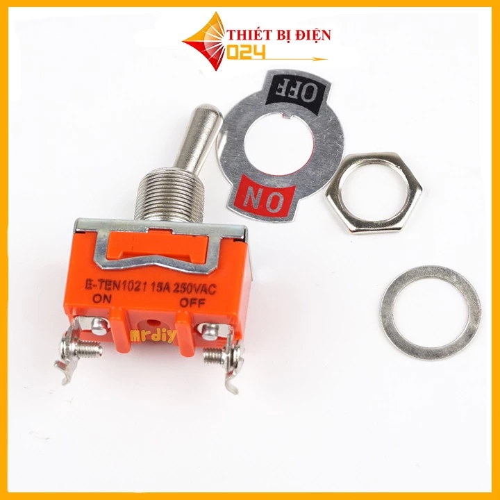 Công Tắc Gạt ON-OFF 2 Chân 1021 220V-15A