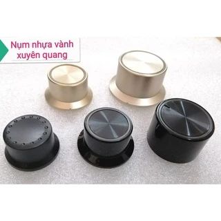 Núm nhựa xuyên quang núm volume núm chụp Biến trở âm ly