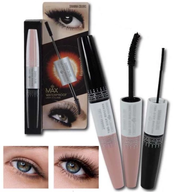 Mascara 2 đầu SIVANNA COLORS Two-Step Mascara