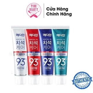 Kem Đánh Răng Giúp Trắng Răng, Giảm Ố, Loại Bỏ Mùi Hôi Median Dental IQ 93% Toothpaste 120g