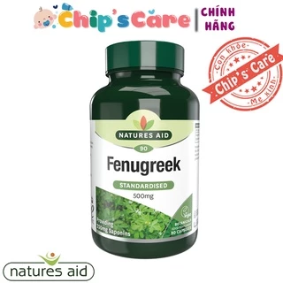 Cỏ cà ri Natures Aid Fenugreek cho mẹ sau sinh của Anh