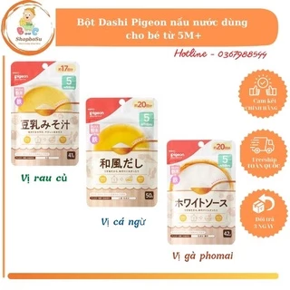 Bột Dashi nấu nước dùng cho bé 5M+