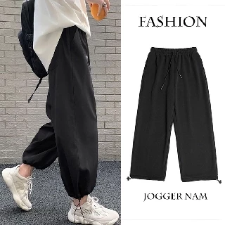 Quần Thể Thao Nam Nữ Mặc 2 Kiểu Ống Suông Culottes Và Jogger Bo Gấu Lưng Thun ZENKODLMEN JOGGER NAM 9000064C2