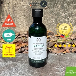 The Body Shop Tea Tree Skin Clearing Facial Wash - Sữa Rửa Mặt Cho Da Mụn 250ml