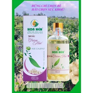 Tinh dầu tràm ngâm củ nén lọ 100ml (Hoa Nén)