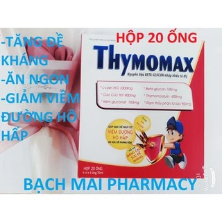 Siro THYMOMAX, hỗ trợ nâng cao sức đề kháng, giúp ăn ngon, giúp hạn chế viêm đường hô hấp