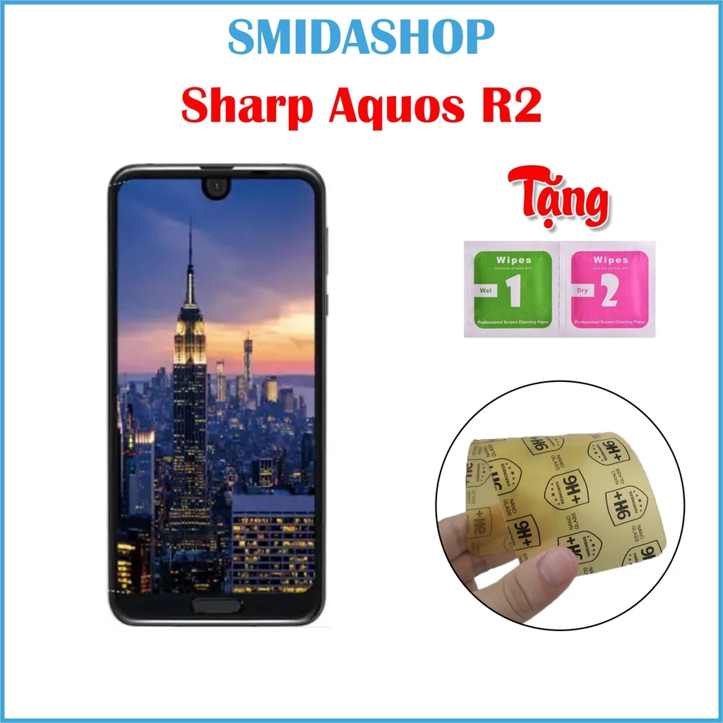 Cường lực dẻo Sharp Aquos R2