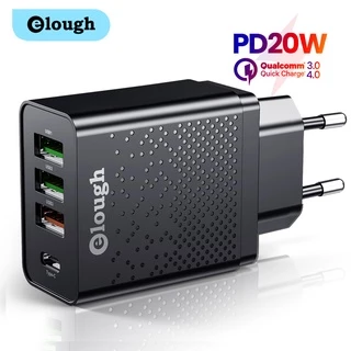 Củ sạc nhanh USB ELOUGH 20w QC 3.0 Type C PD