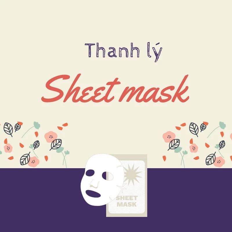 Mặt nạ giấy dưỡng ẩm chống lão hoá dưỡng trắng phục hồi da