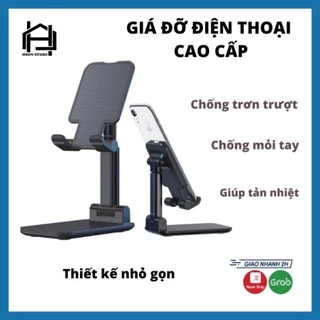 Giá đỡ điện thoại để bàn thông minh gấp gọn - Kệ đỡ ipad, máy tính bảng đa nặng tiện dụng