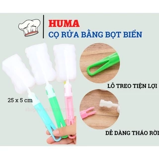 Dụng Cụ Cọ Rửa Cốc Chén, Bình Sữa Bằng Bọt Biển Có Thể Tháo Rời Tiện Lợi