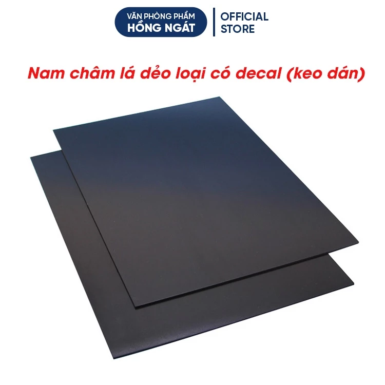 Nam châm lá dẻo a4 có decal keo dán, giáo cụ dạy học tiếng anh đồ dùng học tập văn phòng phẩm GC07