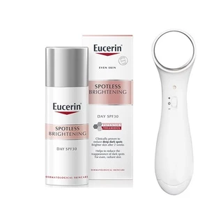 (Quà) Kem dưỡng trắng da, làm mờ đốm nâu ban ngày Eucerin Spotless Brightening Day SPF30 50ml