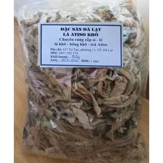 1kg lá atiso khô Đà Lạt