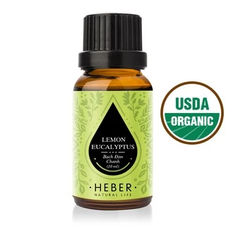 Tinh Dầu Bạch Đàn Chanh Lemon Eucalyptus Heber Natural Life, Cao Cấp Nhập Khẩu, Thiên Nhiên Nguyên Chất 10ml/30ml/50ml