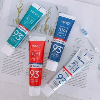 Kem Đánh Răng MEDIAN 93% Tooth-Paste 120gr, Kem Đánh Trắng Răng Hàn Quốc Cho Răng Nhạy Cảm, Hơi Thở Thơm Tho