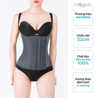 [HUONGLEE Corset] Đai Gen Nịt Bụng Giảm Eo Latex Gile Ann Chery 2028 Chuẩn Chính Hãng Colombia 4 Xương Thép Dẻo