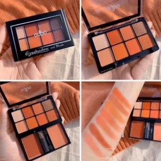 Set phấn mắt & má hồng ,Eyeshadow And Blush Od1022 (20gr) .OD1022 Odbo Eyeshadow and Blush Auth Thái)