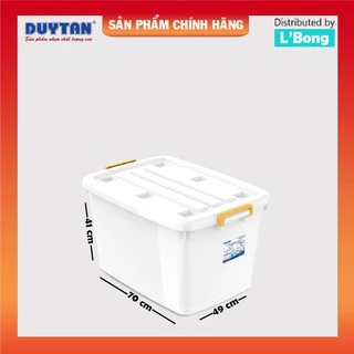 Thùng nhựa đựng đồ có bánh xe Duy Tân 90 lít