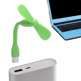 Quạt 2 cánh dùng pin dự dòng cổng USB dùng khi cúp điện - Dungcugiadinh