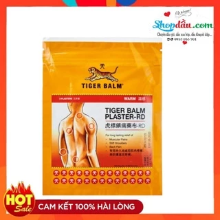 Miếng dán tiger balm plaster RD - hàng nhập khẩu singapore