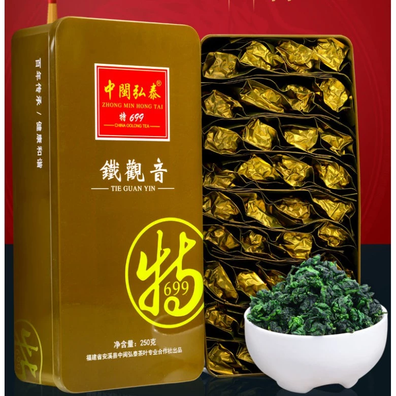 trà thiết quan âm hộp thiếc cao cấp 250gr