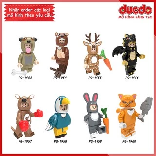 Minifigures các nhân vật hóa trang cực đẹp - Đồ chơi Lắp ghép Xếp hình Mô hình Mini POGO PG8223