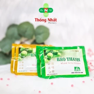 Viên ngậm bổ phế, trừ ho đau họng Bảo Thanh 1 bịch 5 viên