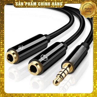 Dây Chia Cổng 3.5mm Sang Mic Và Tai Nghe