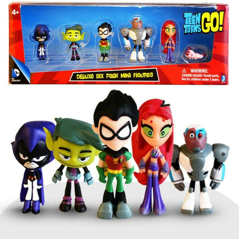 Mô hình đồ chơi nhân vật hoạt hình Teen Titans Go