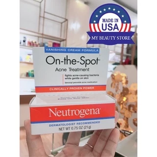 Kem chấm mụn Neutrogena On The Spot Acne Treatment 21g Hàng Mỹ