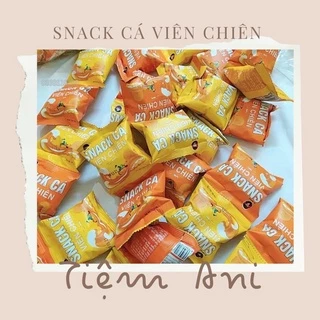 snack cá viên chiên Đồ ăn vặt tuổi thơ