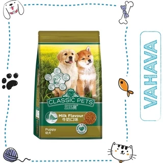 Thức Ăn Dành Cho Chó Con - Hạt Classic Pets Hương Vị Sữa 400g - VAHAVA