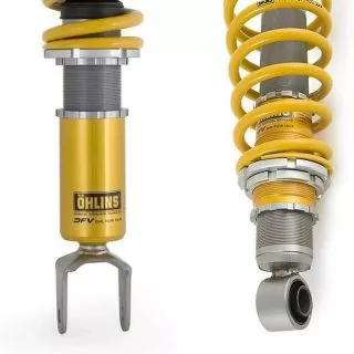 Tem Decal Trong Suốt Ohlins Trắng Đen Dán Xe, Dán Phuộc.. Giá Rẻ