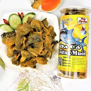 Da Cá Trứng Muối Hộp 200gr Ăn Vặt Ngon