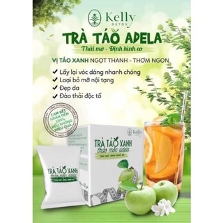 [Tách 1 gói lẻ ]Trà táo xanh🍏 giảm cân Kelly chính hãng