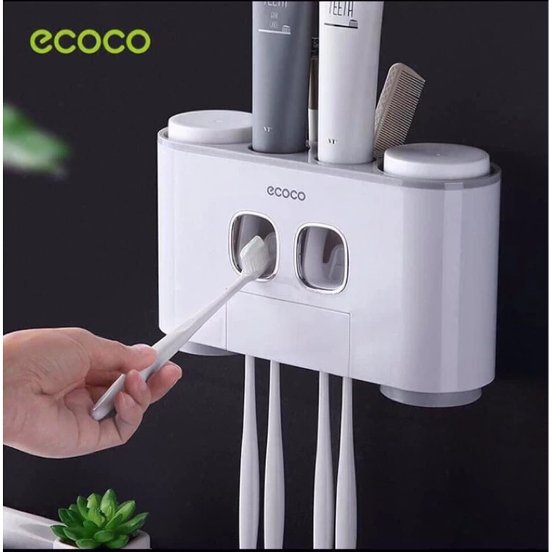 Hộp Đựng Bàn Chải, Bộ Nhả Kem Đánh Răng Cao Cấp Tự Động - Đồ gia dụng thông minh