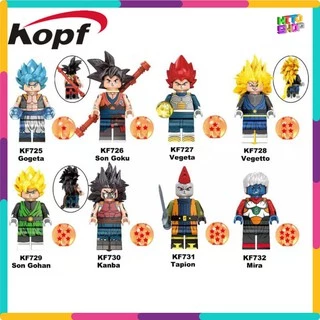 Đồ Chơi Xếp Hình Minifigures Mô Hình Nhân Vật Dragon Ball Bảy Viên Ngọc Rồng Nhiều Mẫu KF6069