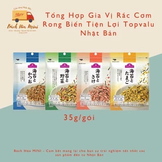 Tổng Hợp Gia Vị Rắc Cơm Rong Biển Tiện Lợi Topvalu [Nhật Bản] - Bách Hóa Mini