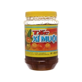 Mứt Tắc Xí Muội/ Trà Tắc Xí Muội Hộp 580gr - 900gr