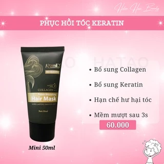 Kem ủ tóc siêu dưỡng collagen Kami 50g