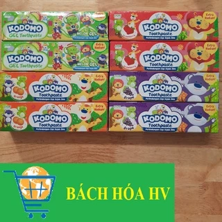 Combo 2 cây kem đánh răng em bé KODOMO 45g - BACH HOA HV