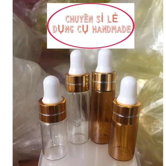 Vỏ chai serum mỏng 3ml - 5ml