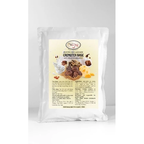 CREMOTEX BASE NGUYÊN LIỆU LÀM KEM 1Kg