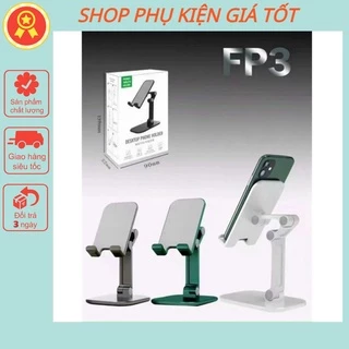 Giá đỡ điện thoại để bàn FP3 gấp gọn đa năng chất liệu nhựa cao cấp cho điện thoại, ipad