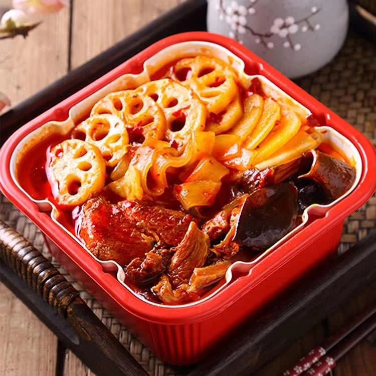 Lẩu tự sôi ( lẩu ăn liền ) Bò tê cay