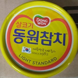 Cá ngừ đóng hộp light standard Dongwon 150g - 동원참치