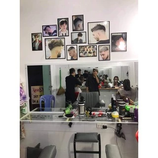 BỘ 11 TRANH TÓC BARBER MẪU MỚI 2021